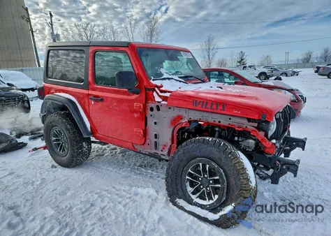 2025 Jeep Wrangler Sport из США, поврежденный, VIN 1C4PJXAN6SW622407